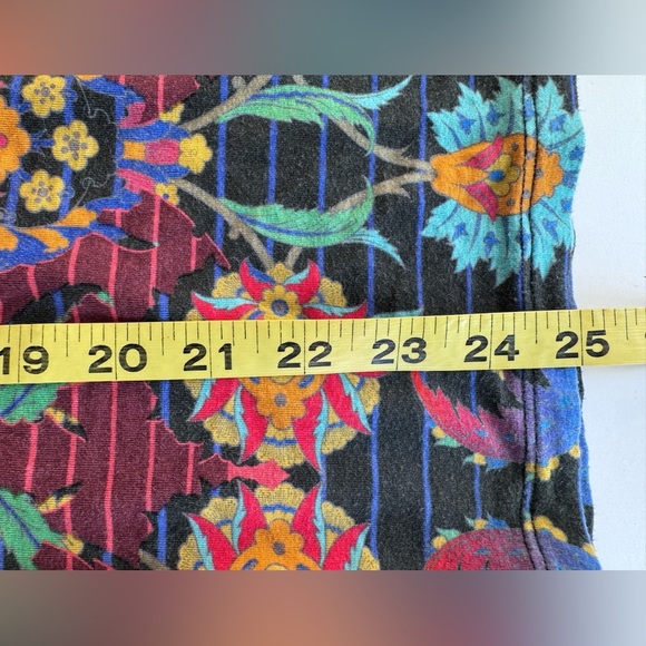 Johnny Was Los Angeles Striped Floral Top Women’s Size L - Picture 11 of 11